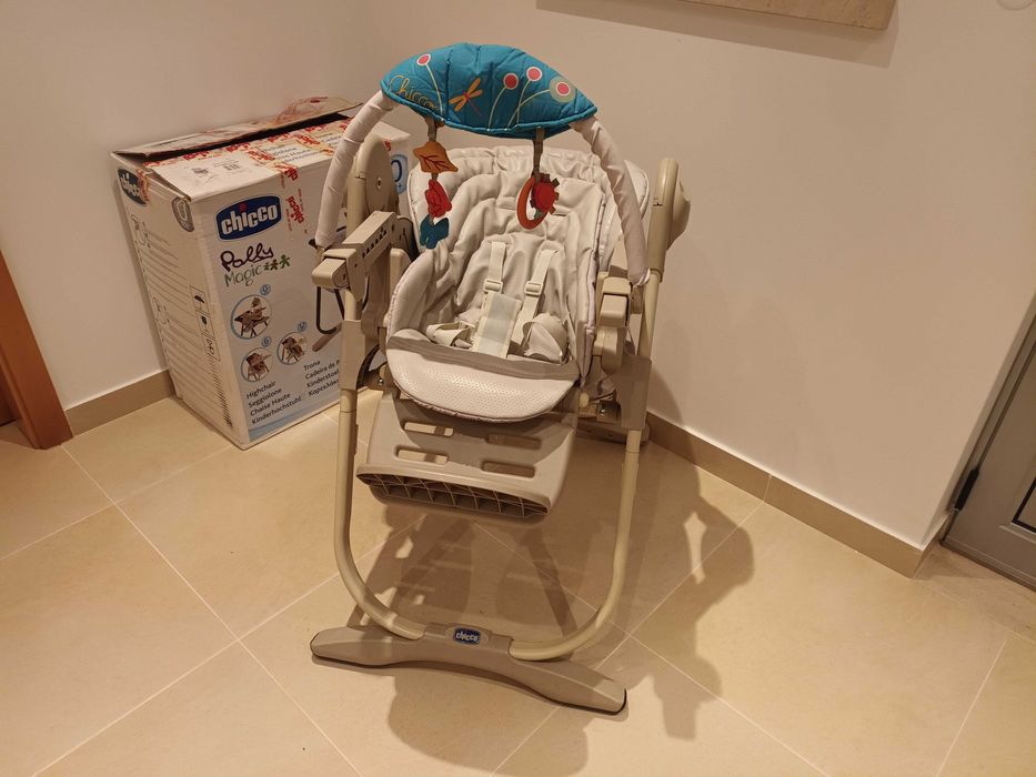 Cadeira da papa e espreguiçadeira, Chicco Polly Magic