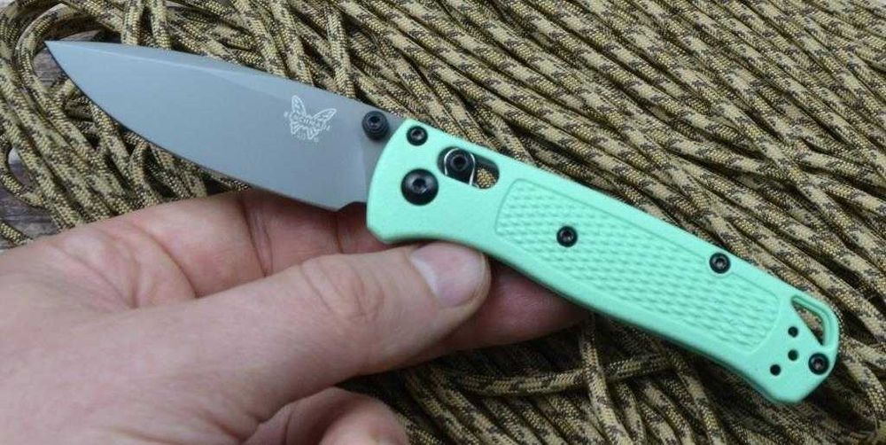 Брелок EDC фолдер Benchmade 533 Mini Bugout mint barbie