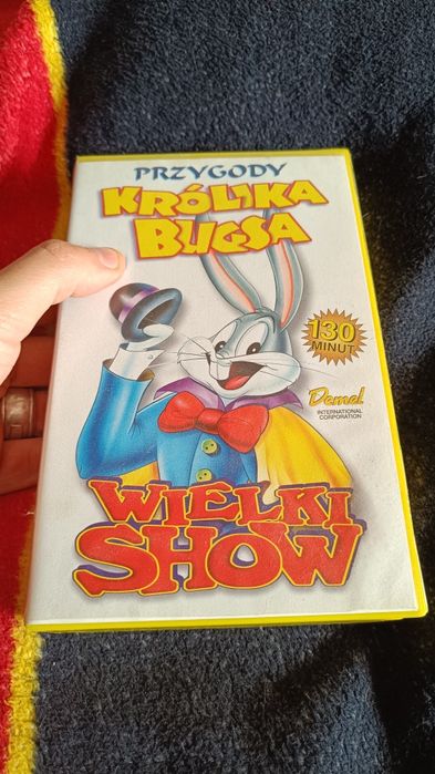 Przygody królika bugsa VHS bajka kaseta