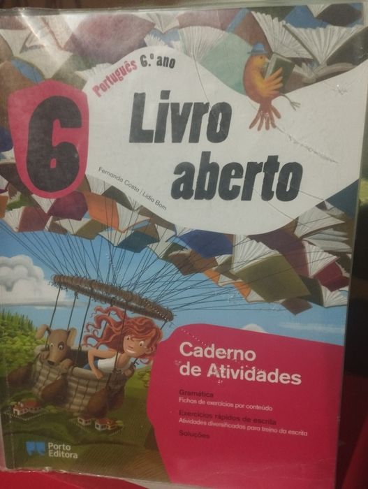 Caderno de actividades da disciplina de português do 6o ano