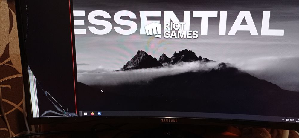 Монитор на запчасти