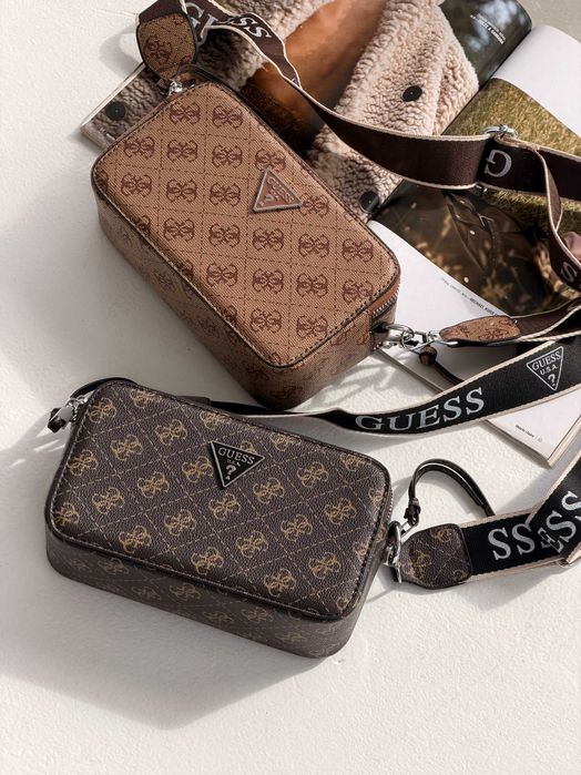 Женская сумка кросс боди  Guess черный Гесс