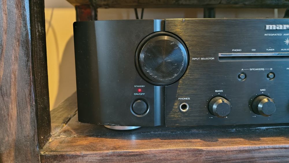 Marantz pm7004 made in Japan з пультом, естрадний динамік 30 см у подарунок.