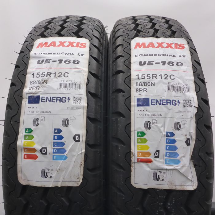 Opony 155/80/12C Maxxis 155/80R12C 88/86N LT Letnie 2022 Nieużywane