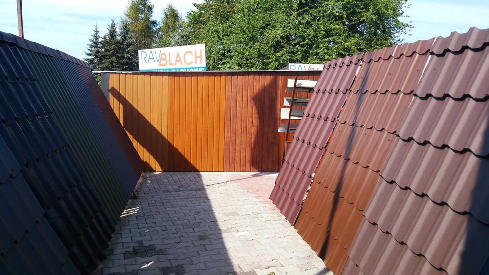Blachy płaskie, blachodachówki, blachy trapezowe,