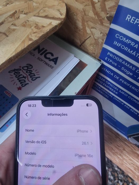 Iphone 16e 128g como novo