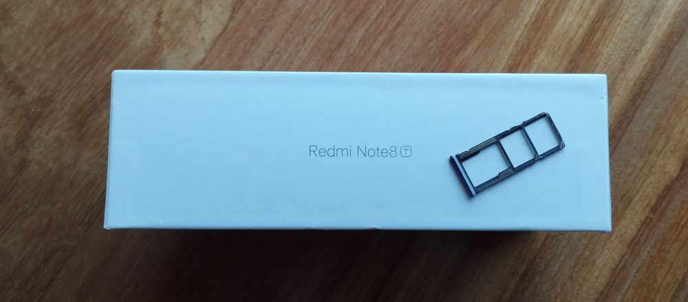 Slot de cartões SIM p/ Xiaomi Redmi Note 8T (azul)