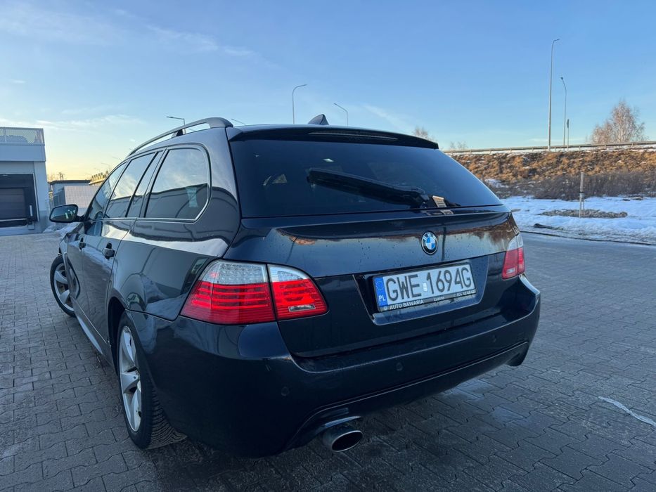 BMW E61 520D 177KM Automat M-PAKIET LIFTING Skóra Panorama Xenon