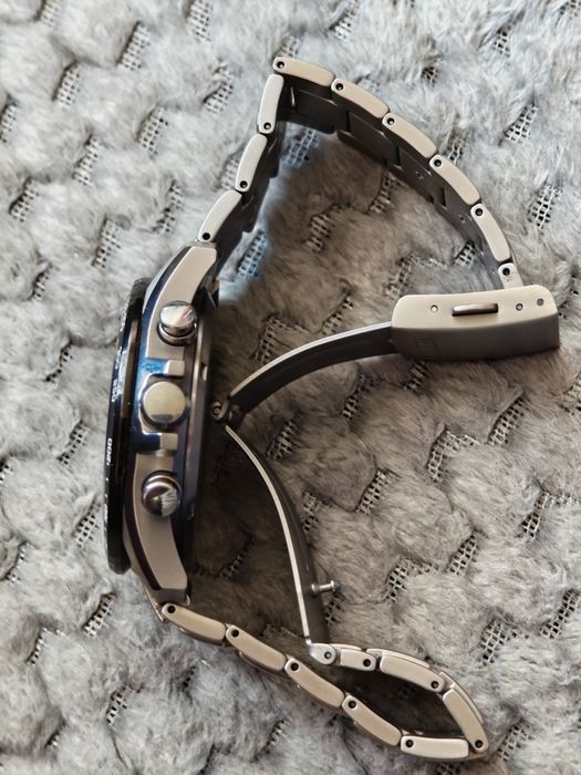 Zegarek męski Citizen Super Titanium Eco-Drive Solar 43mm Chronograph