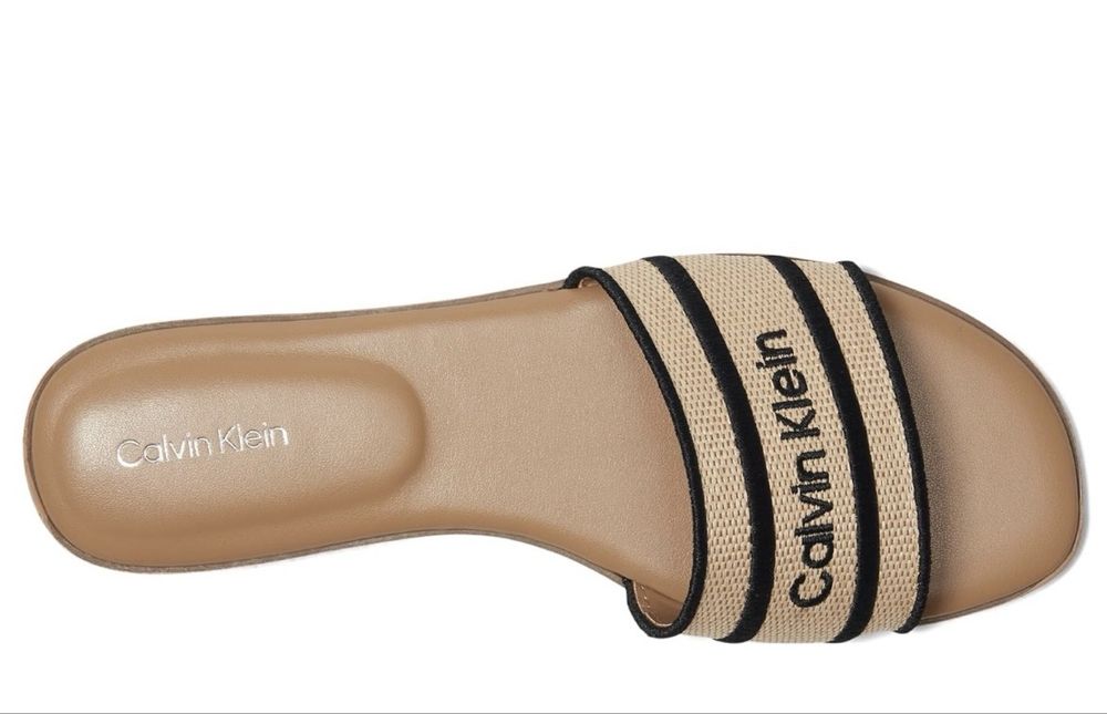 Calvin Klein 11us 27.5 см шльопки босоніжки туфлі шлепки босоножки балетки сабо сандалі
