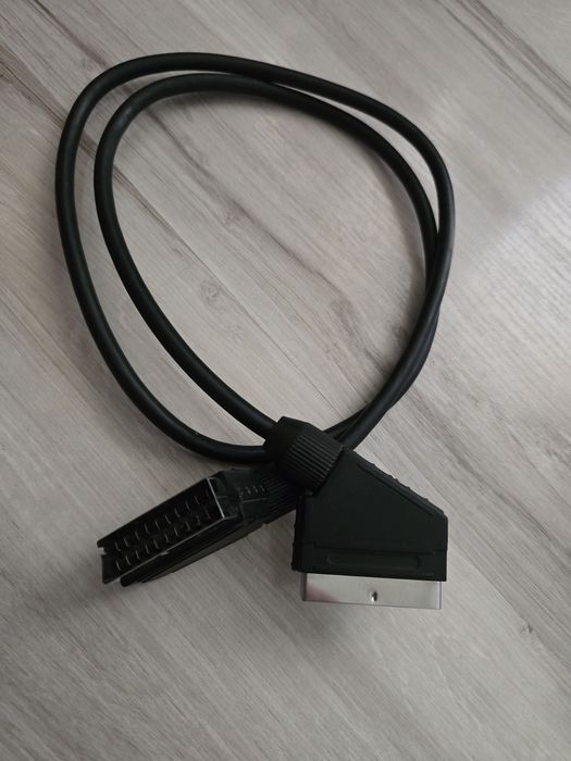Kabel euro scart 1m