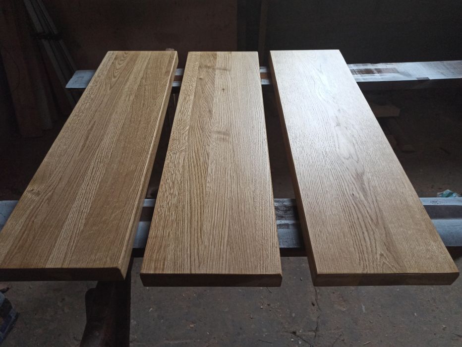 Schody Stopnie Trepy Stopnice Drewniane Dębowe A/B Rustykalne