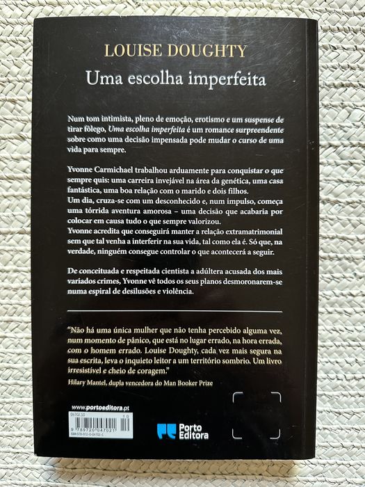 Livro “Uma escolha imperfeita”