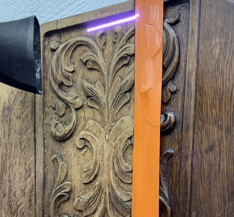 Czyszczenie laserem elewacji piaskowca cegły drewna zabytków granitu