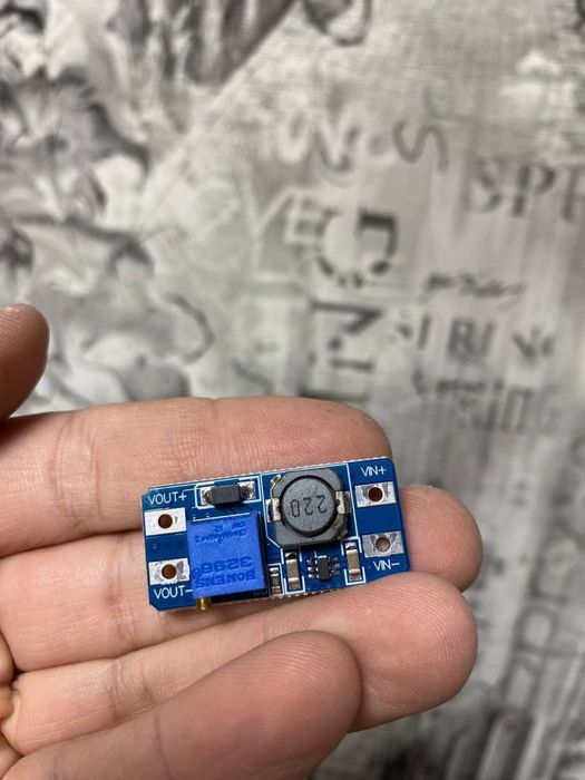 MT3608 повышающий DC/DC преобразователь напряжения