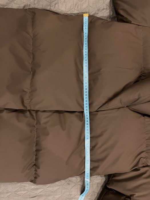 Зимовий пуховик темний шоколад