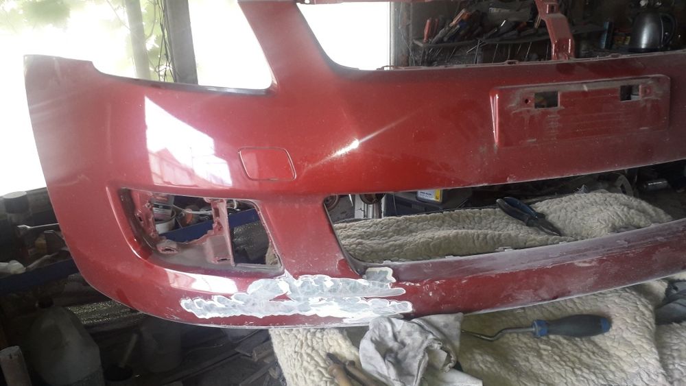 Пайка пластмассы,  бампера