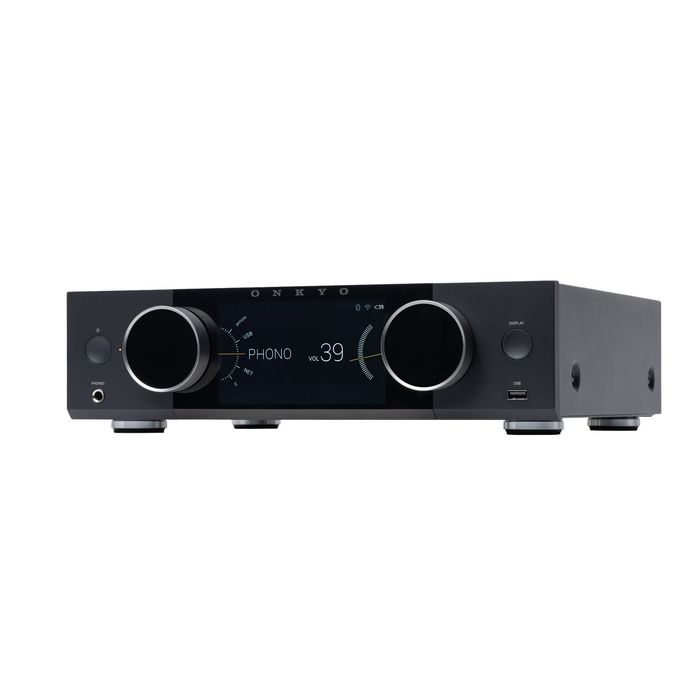 Onkyo Muse Y-50 Czarny – Sieciowy Wzmacniacz Stereo klasy Premium (All-in-One)