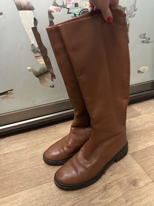 Натуральные зимние непромокаемые сапоги Carlo Pazolini 37р оригинал