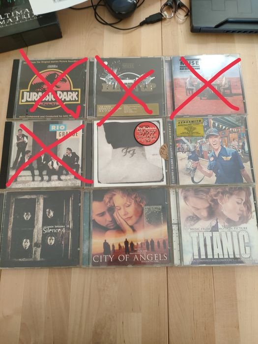 Lote de CDs de Bandas-sonoras, Rock e Música Portuguesa