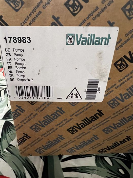 Pompa obiegowa kotła vaillant uszkodzona