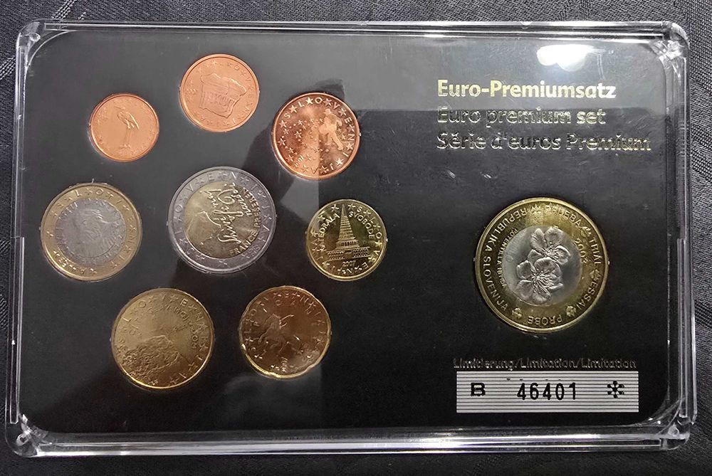 Moedas set euro proof