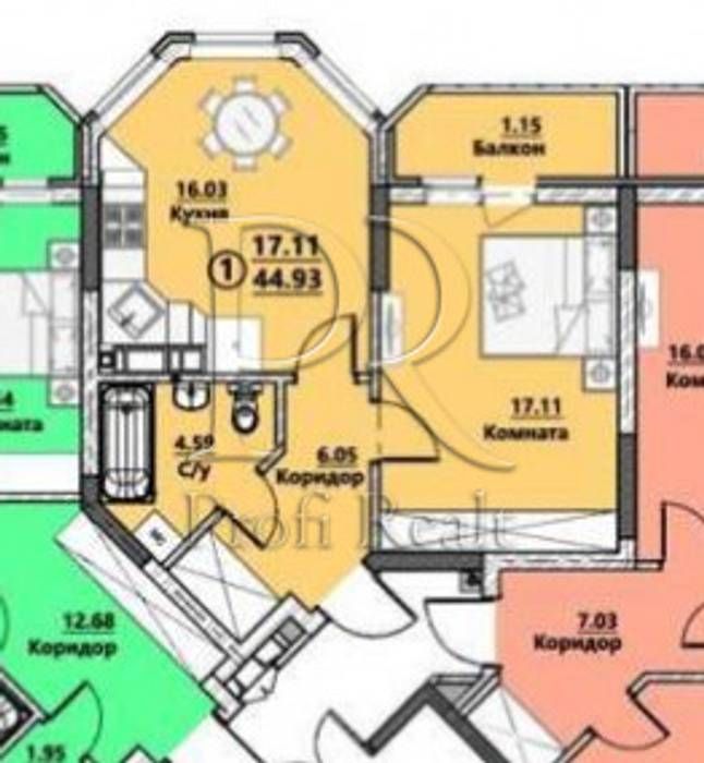 Продаж 1 кімн. квартири в ЖК Велесгард, вул. Ватутіна, Вишгород