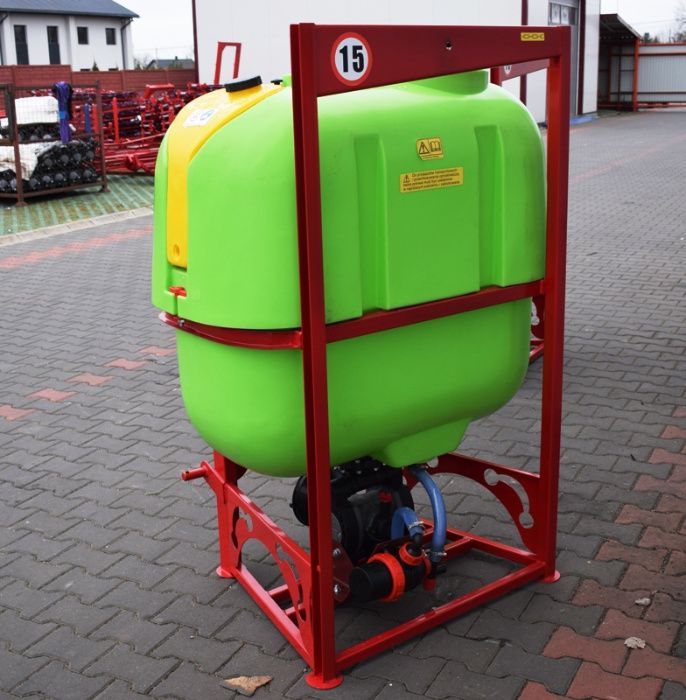 Opryskiwacz 400 litrów lanca 12m model SOKÓŁ limonka Nowy producent