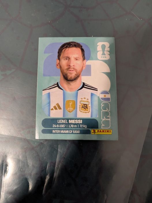 Carta Messi mudial 2026