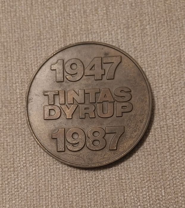 Medalha Tintas Dyrup 40 Anos