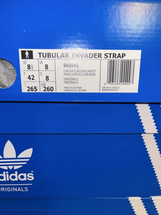 Sneakersy męskie Adidas Tubular Invader Strap.