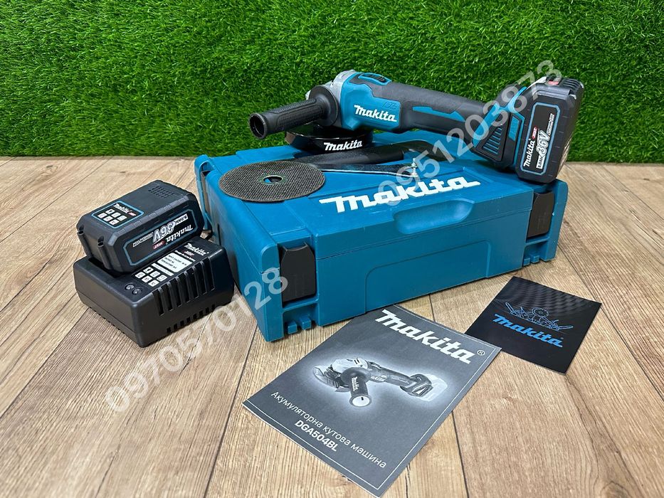 Аккумуляторная Болгарка Makita DGA511BL Pro 36V 8Ah Ушм шлифмашинка