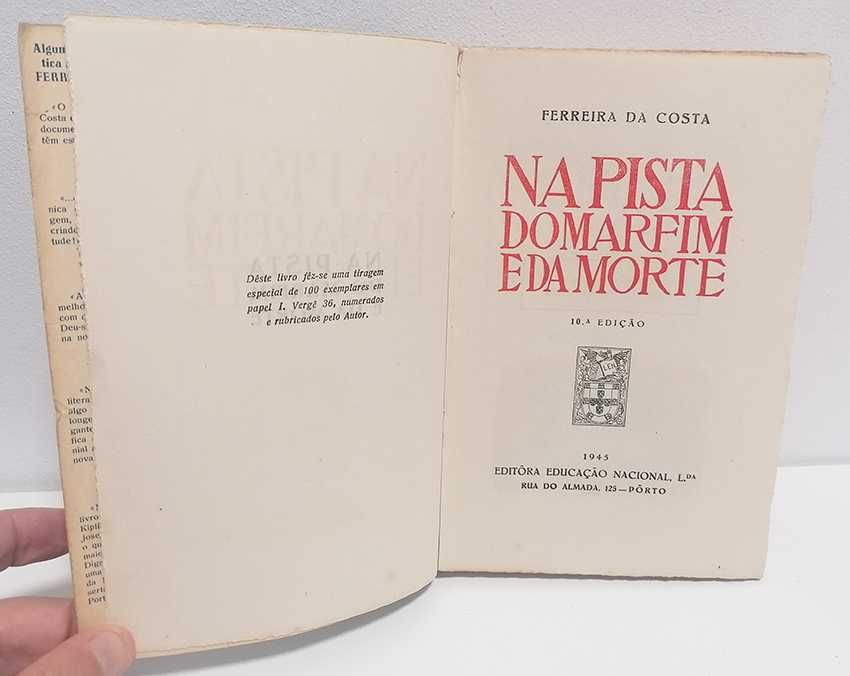 Na Pista do Marfim e da Morte, de Ferreira da Costa (1945)