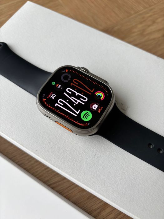 Idealny Apple Watch Ultra 49 mm  TITANIUM CELLULAR PERFEKCYJNY!