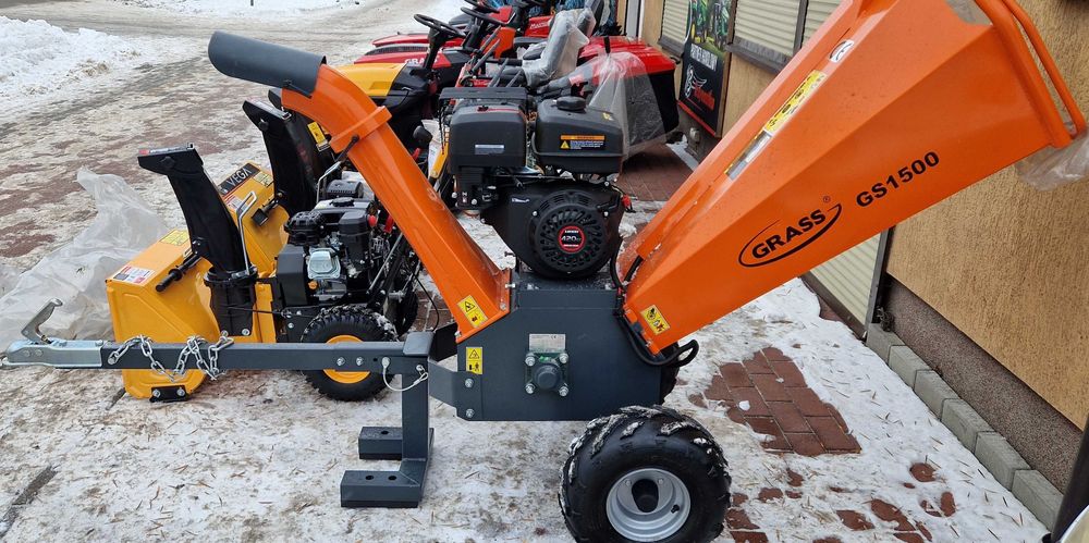 Rozdrabniacz spalinowy Grass GS1500 Idealny do Ciężkich Zadań