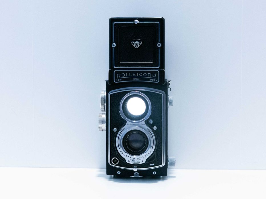 Câmara TLR Rolleicord IV - Médio Formato