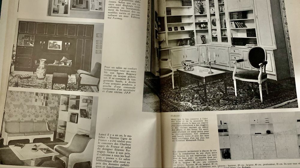 Revista Mobilier Décoration 1972
