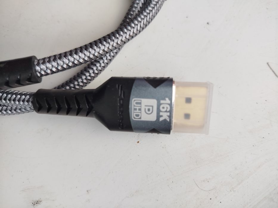 Кабель Displayport 2.1, підтримка 16K 60Hz,  1м