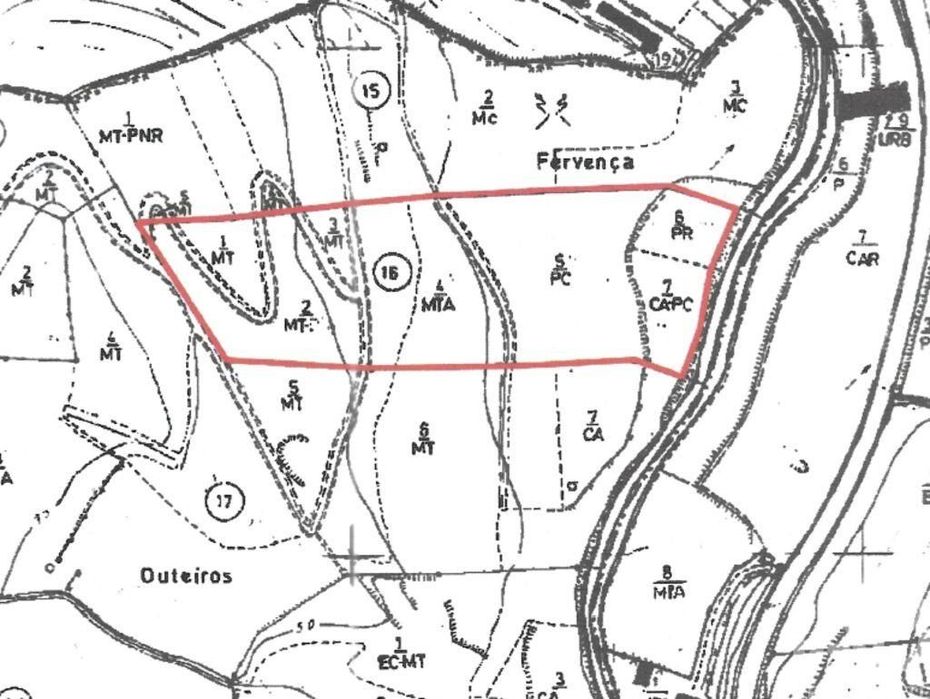 Terreno em Alcobaça e Vestiaria de 12200,00 m2