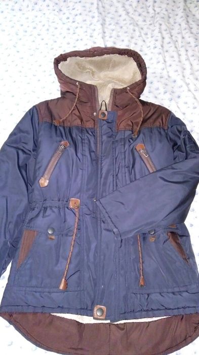 Куртка зимняя на мальчика подростка