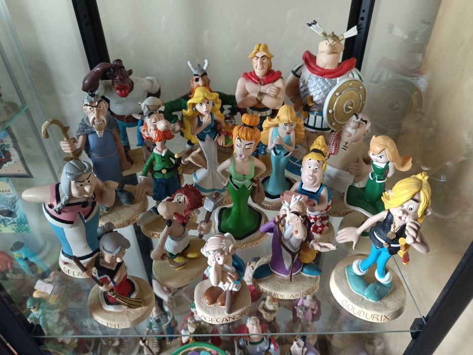 ASTERIX - coleção completa de figuras em resina - Plastoy 2000