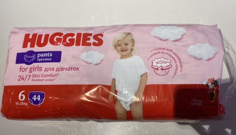 Памперсы-трусики Huggies pants 3,4,5,6.