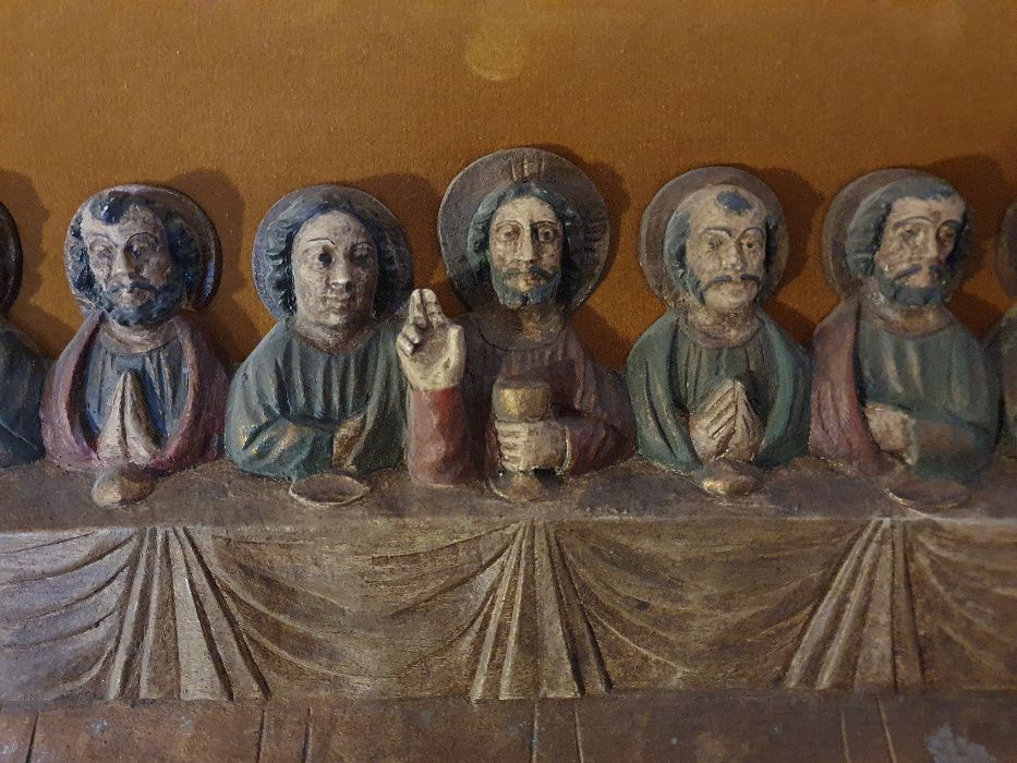 Quadro vintage Ultima Ceia de Jesus