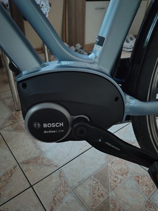 Rower elektryczny Gazelle Vento C7  | Silnik Bosch | Niski przebieg | Stan BDB