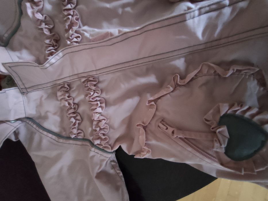 Płaszczyk dziewczęcy , wiosna jesień.