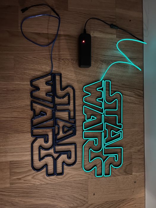 STAR WARS neon LED, Drut EL,