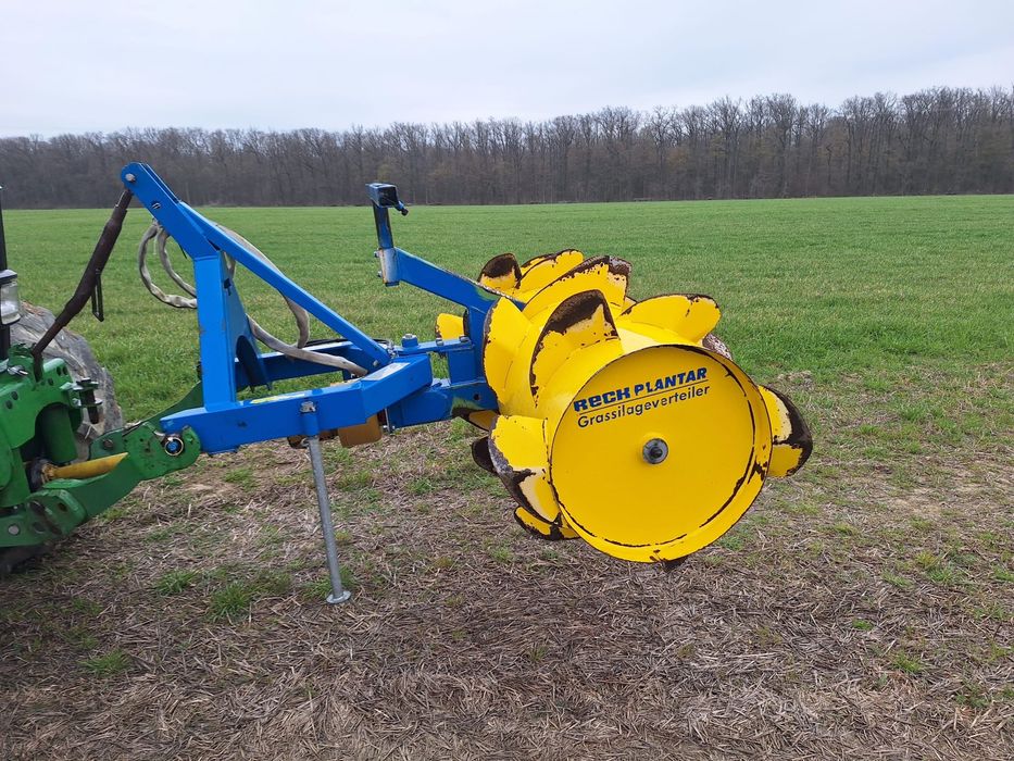 Wał pryzmowy, równiarka do pryzm RECK