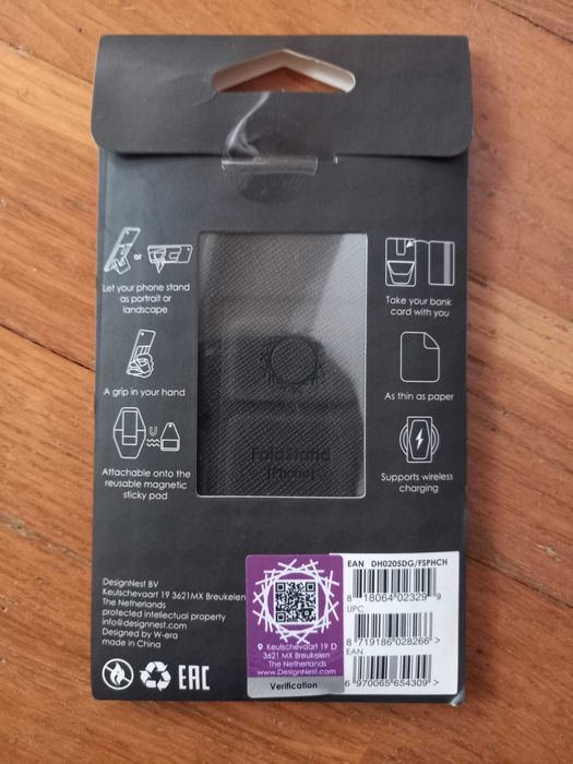 DesignNest FoldStand Phone + Cardholder