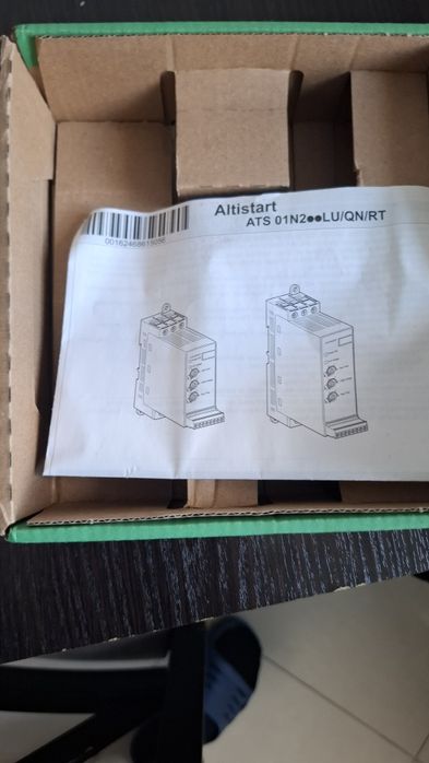 Schneider Softstart Trzyfazowy ATS01N206QN 3KW nowy