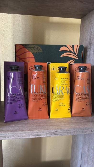 Conjunto Creme de Mãos Ekos Natura